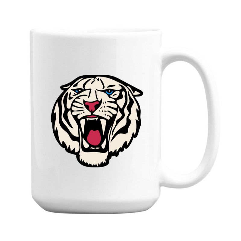 White Tiger Roar   White Tiger 15 Oz Coffee Mug | Artistshot