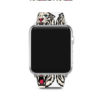 White Tiger Roar   White Tiger Apple Watch Band | Artistshot