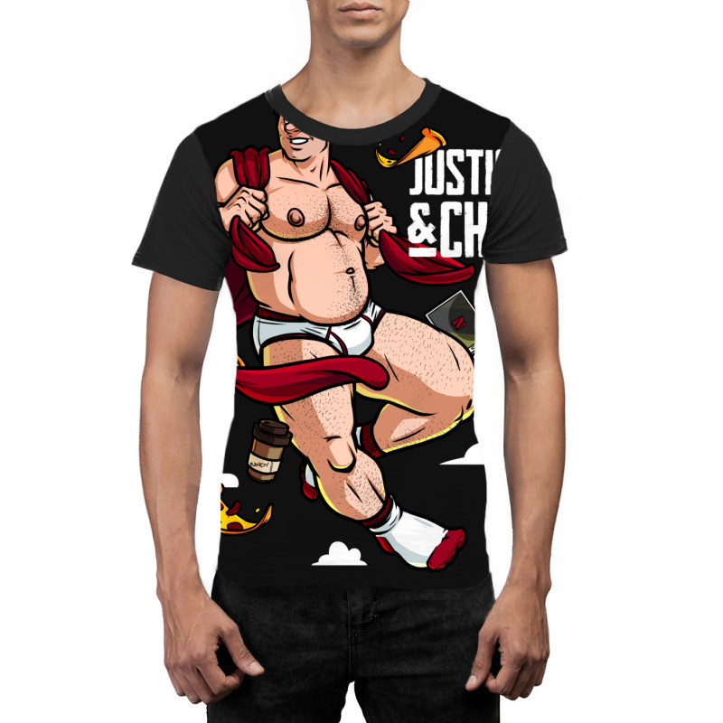 Justice & Chill Graphic T-shirt | Artistshot