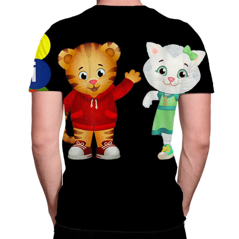 Custom Vebyhogh Daniel Tiger And Katerina Kitty Cat Friends Shirt Coffee Mug  By Cm-arts - Artistshot