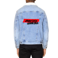 Grace Ives Janky Star Unisex Sherpa-lined Denim Jacket | Artistshot