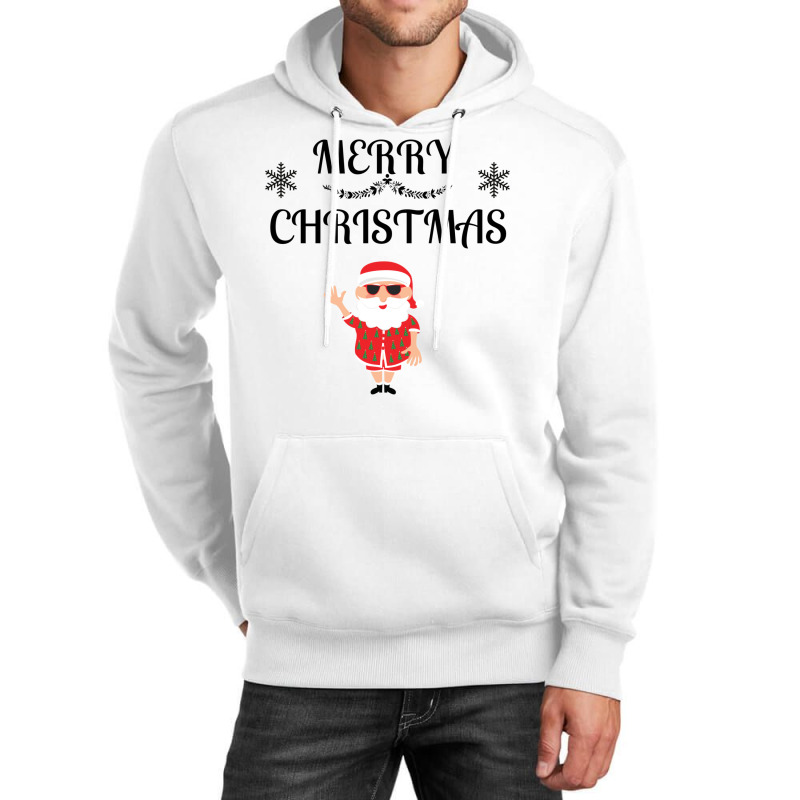 Australian Christmas Cool Santa Unisex Hoodie by krasoncronand | Artistshot