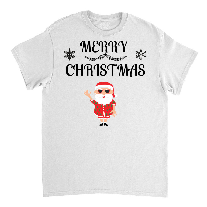 Australian Christmas Cool Santa Classic T-shirt by krasoncronand | Artistshot