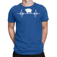 Heartbeat Pig Yellow T-shirt | Artistshot