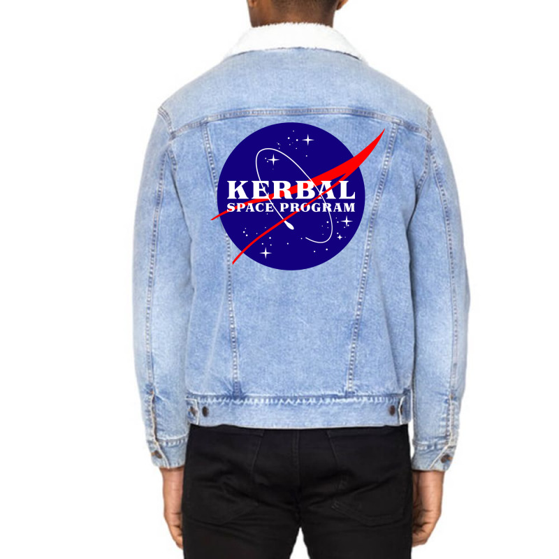 Kerbal Space Program™   Insignia [colored] Unisex Sherpa-lined Denim Jacket | Artistshot