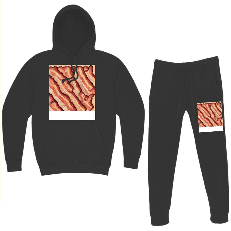 Isometric Bacon Art Gift Hoodie & Jogger Set | Artistshot