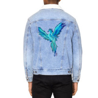 Blue Pheonix Unisex Sherpa-lined Denim Jacket | Artistshot