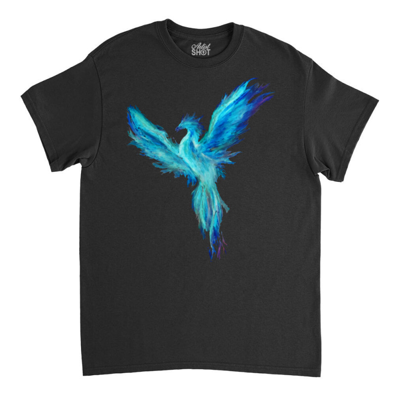 Blue Pheonix Classic T-shirt by krasoncronand | Artistshot