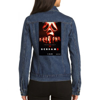 Scream (2022) Movie Ladies Denim Jacket | Artistshot