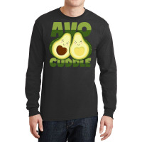 Avocado Hug Pun Cuddling Avocuddle Girl Long Sleeve Shirts | Artistshot