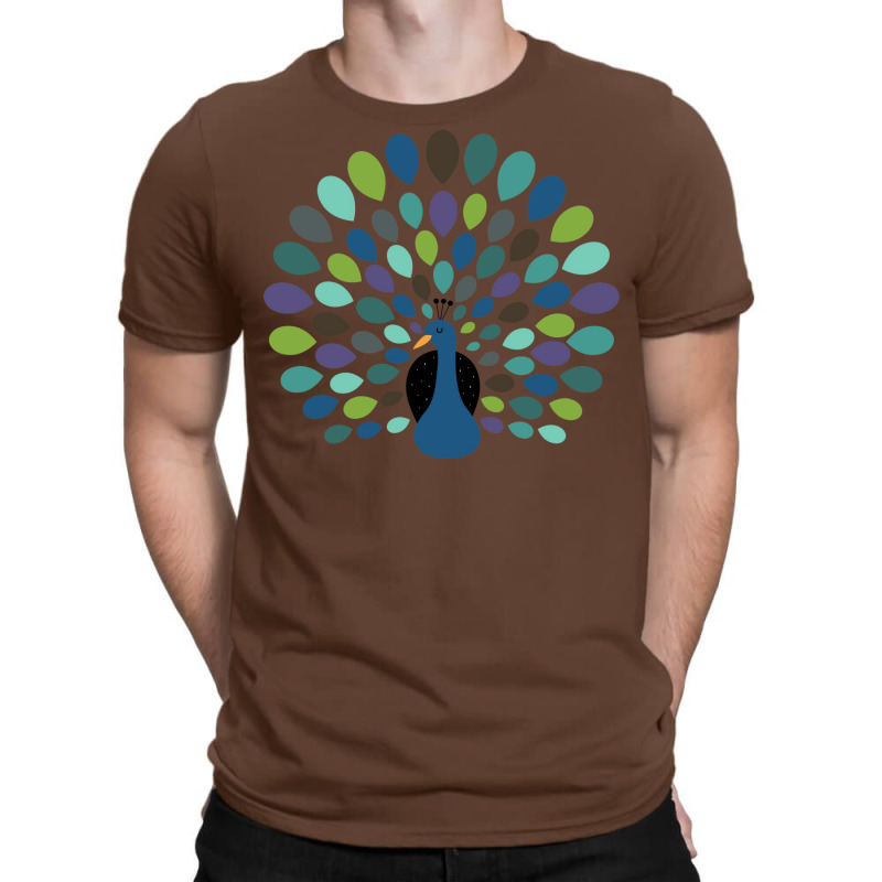 Peacock Time T-Shirt by callisborcukd | Artistshot