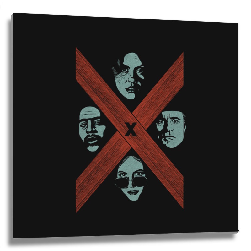 X Movie Ti West A24 Colour Metal Print Square | Artistshot