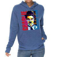 Charlie Chaplin Pop Art Lightweight Hoodie | Artistshot