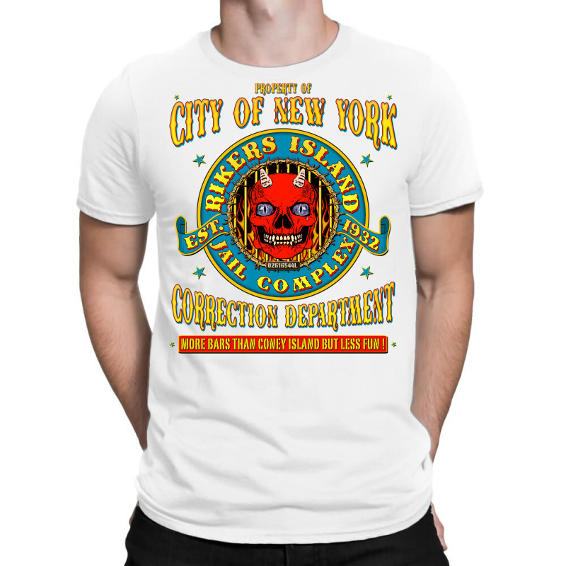 Rikers Island T-Shirt by callisborcukd | Artistshot