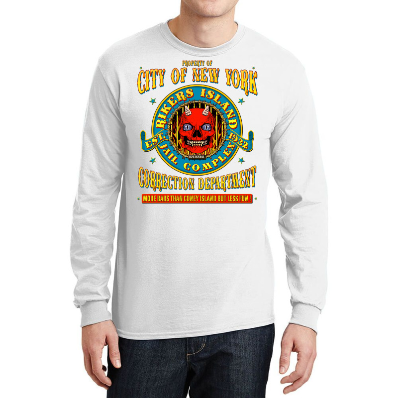 Rikers Island Long Sleeve Shirts by callisborcukd | Artistshot