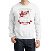 Triathlon Is The Bacon Of Sports Triathlete Gift G Crewneck Sweatshirt | Artistshot