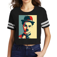 Charlie Chaplin Scorecard Crop Tee | Artistshot