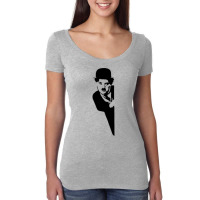 Charlie Chaplin  1 Women's Triblend Scoop T-shirt | Artistshot