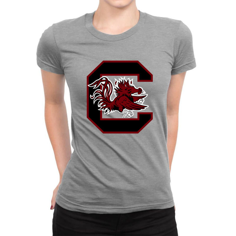 The Carolina Gamecocks Ladies Fitted T-Shirt by Linda J Gage | Artistshot