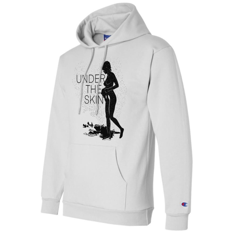 Under The Skin Black Champion Hoodie | Artistshot