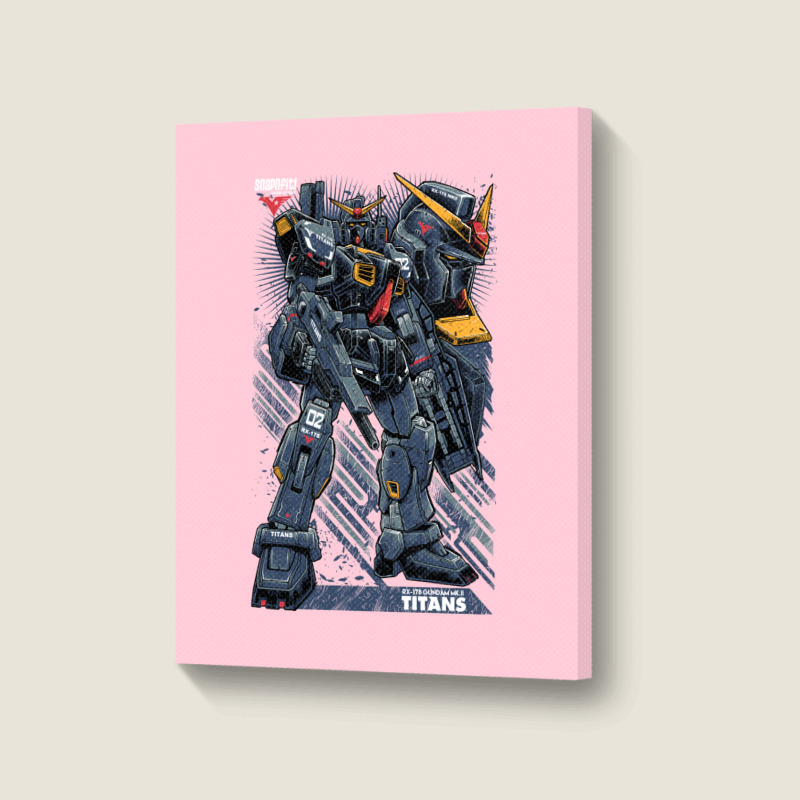 Titans Portrait Canvas Print | Artistshot