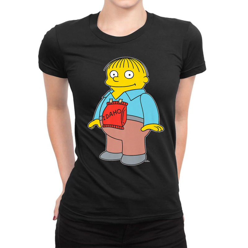 The Simpsons Ralph Ladies Fitted T-Shirt by Linda J Gage | Artistshot