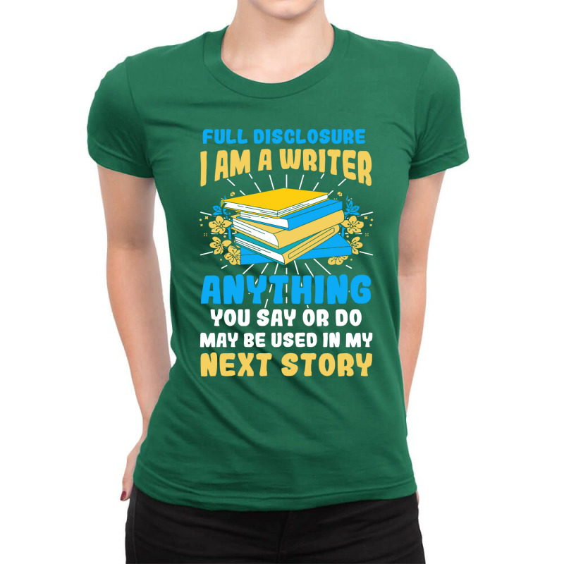 Writer Next Story Writer Author Book Cool Ladies Fitted T-Shirt by spchondazn | Artistshot