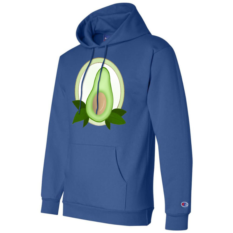 Avocado Circle Boy Champion Hoodie | Artistshot