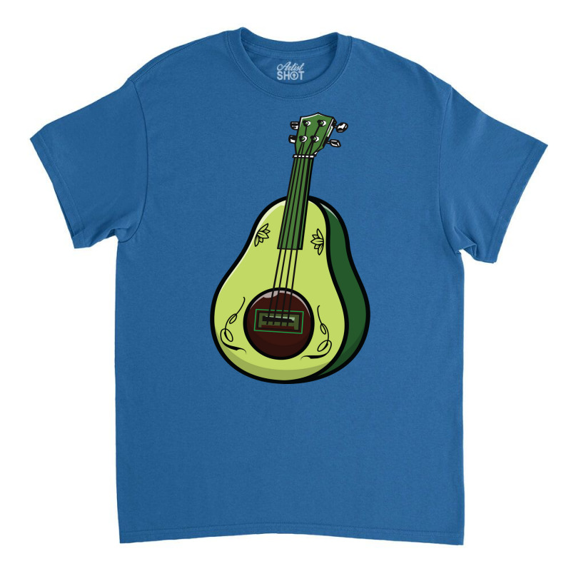 Avocado Oriental Oud Music Instrument Yellow Classic T-shirt | Artistshot