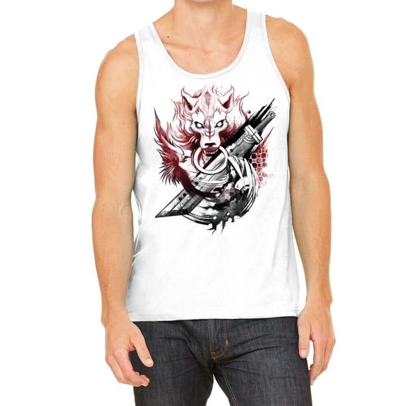 Final Fantasy Amano Homage Tank Top by krasoncronand | Artistshot