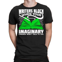 Writers Block Book Author Novelist Gift Cool T-shirt | Artistshot