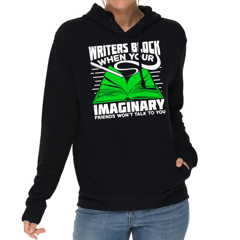 Writers Block Book Author Novelist Gift Cool Lightweight Hoodie by otnoscleder8 | Artistshot