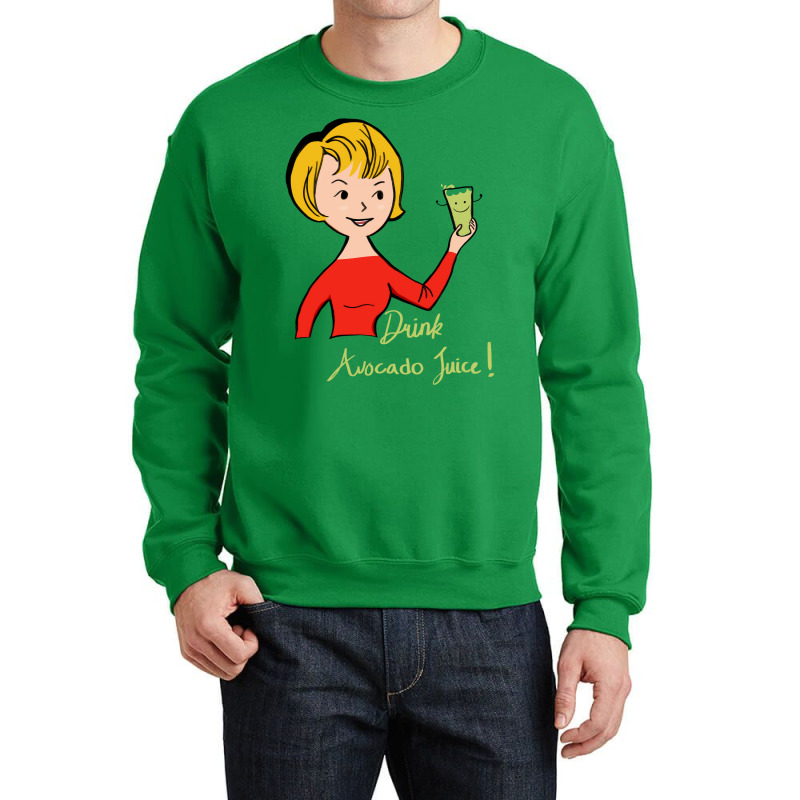 Drink Avocado Juice Music Crewneck Sweatshirt | Artistshot