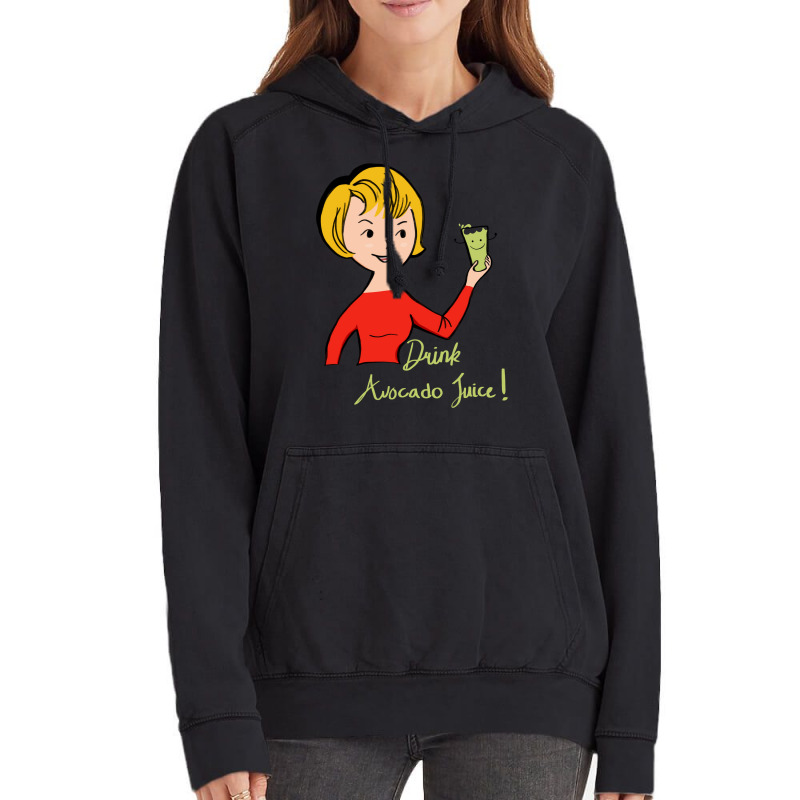 Drink Avocado Juice Music Vintage Hoodie | Artistshot