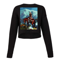 Witcher Fan Art Cropped Sweater | Artistshot