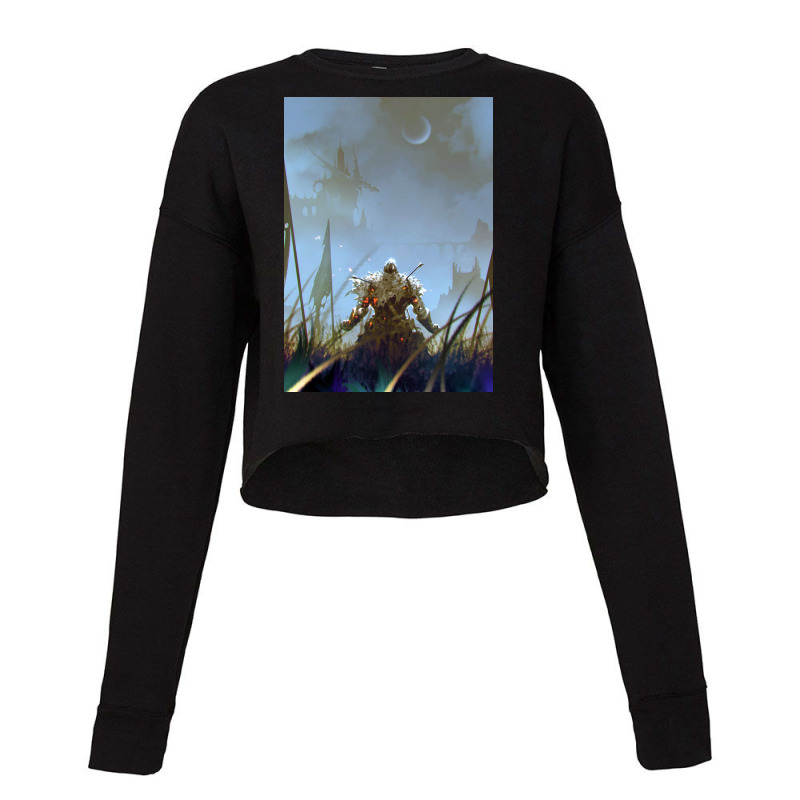 Knight Cropped Sweater by kalmahul | Artistshot