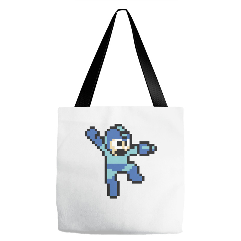 Megaman Jump'n Shoot Tote Bags | Artistshot