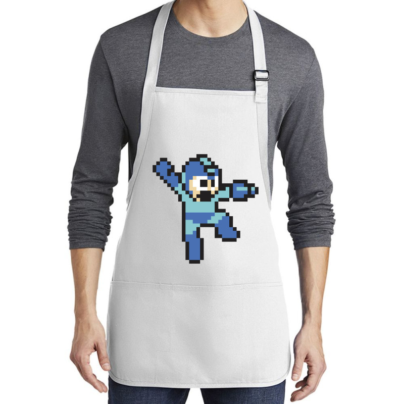 Megaman Jump'n Shoot Medium-length Apron | Artistshot