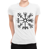 Viking Compass Vegvisir Ladies Fitted T-shirt | Artistshot