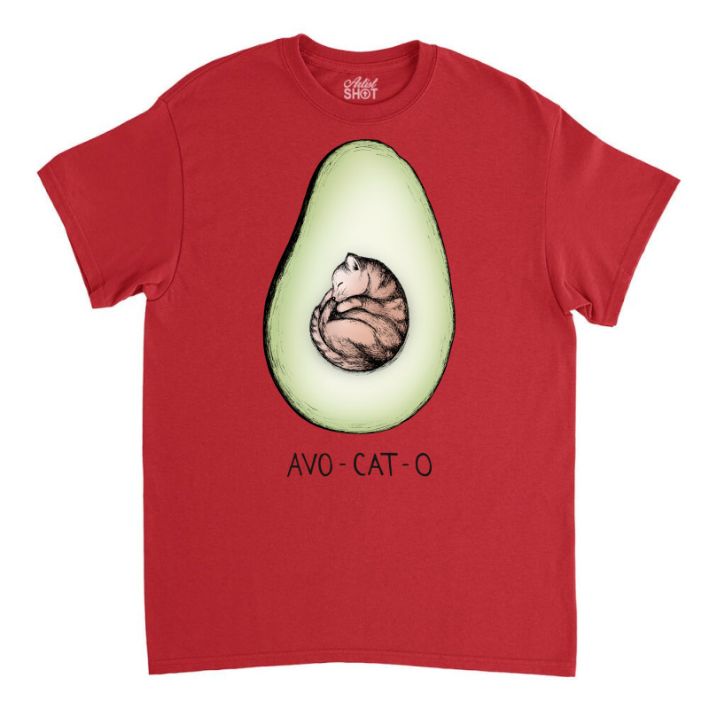 Avocato Yellow Classic T-shirt | Artistshot