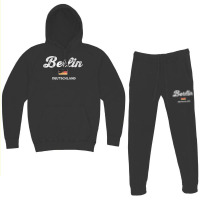 Berlin Germany T Shirt Vintage Sports Script Deuts Hoodie & Jogger Set | Artistshot