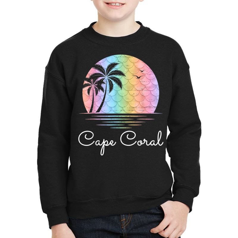 Cape Coral Florida Vacation Beach Island Family Gr Youth Sweatshirt by nikpeycha | Artistshot