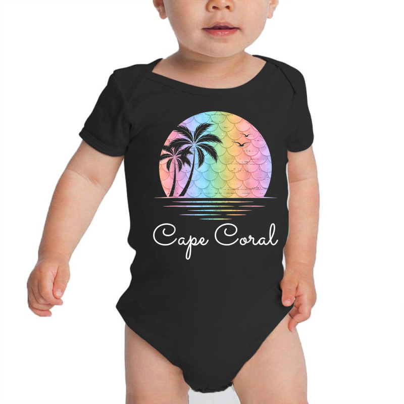 Cape Coral Florida Vacation Beach Island Family Gr Baby Bodysuit by nikpeycha | Artistshot