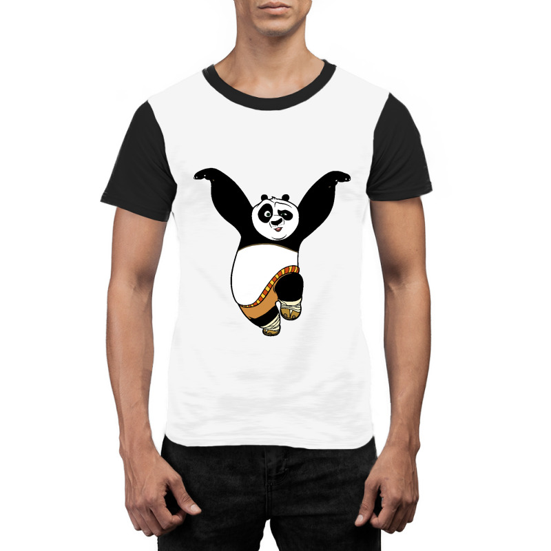 Dancing Panda Graphic T-shirt by scimitar | Artistshot