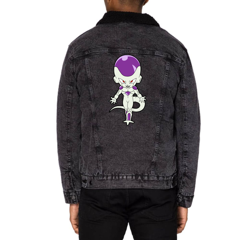 Frieza Unisex Sherpa-Lined Denim Jacket by scimitar | Artistshot