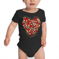 Cute 100th Day Of School And Still Loving It Heart Baby Bodysuit | Artistshot