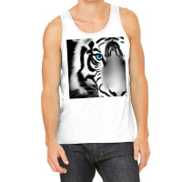 Black And White Tiger Tank Top | Artistshot