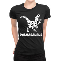 Dalmatian Saurus Funny Dalmatians Dog Dinosaur T Ladies Fitted T-shirt | Artistshot