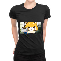 Hot Trend Womens Aggretsuko Drivers License V-neck Ladies Fitted T-shirt | Artistshot