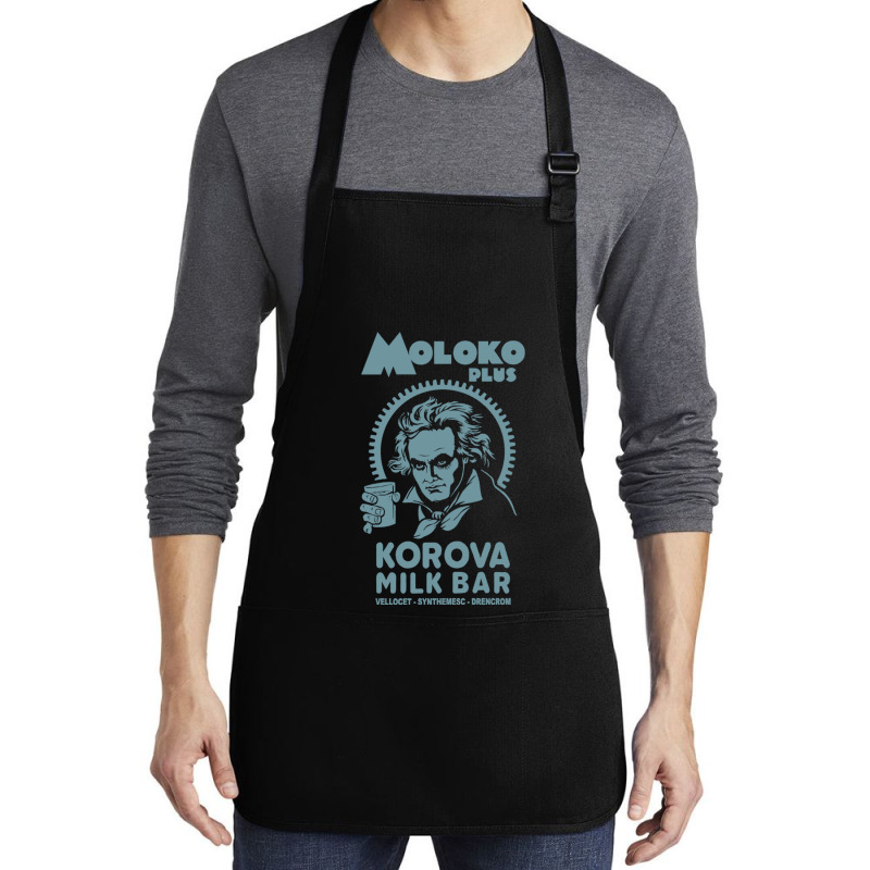 Beautiful Model Funny Music Vintage Retro Medium-length Apron | Artistshot